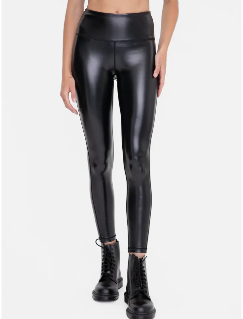 Glossy High Waist Leggings